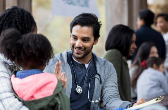 Woman holding a yoga mat